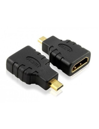 POWERTECH αντάπτορας micro HDMI σε HDMI ADA-H002, μαύρος