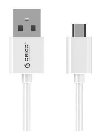 ORICO καλώδιο micro USB σε USB ADC-05, 3A, 480Mbps, 0.5m, λευκό ORICO καλώδιο micro USB σε USB ADC-05, 3A, 480Mbps, 0.5m, λευκό