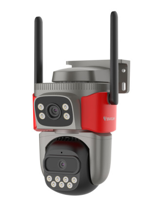 VSTARCAM smart κάμερα AF621DR, dual lens, αναγνώριση φωτιάς & καπνού, 2MP, WiFi, SD, PTZ, IP66