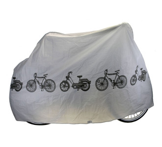 Κουκούλα ποδηλάτου AG262A, αδιάβροχη, 200x100cm, γκρι Κουκούλα ποδηλάτου AG262A, αδιάβροχη, 200x100cm, γκρι