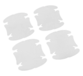 Προστατευτικές μεμβράνες για χειρολαβές πόρτας αυτοκινήτου AG556, αυτοκόλλητες, 4τμχ