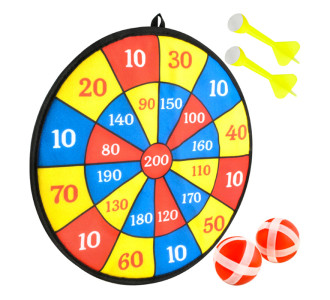 Παιχνίδι στόχος με βελάκια & μπάλες τύπου Velcro AG625A