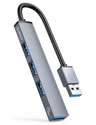 ORICO USB hub AH-A13, 4x θυρών, USB 3.0, 5Gbps, USB σύνδεση, γκρι ORICO USB hub AH-A13, 4x θυρών, USB 3.0, 5Gbps, USB σύνδεση, γκρι