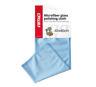 AMIO πανί καθαρισμού από μικροΐνες AMIO-01749 40x60cm, μπλε