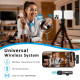 APEXEL ασύρματο μικρόφωνο APL-MIC003, USB-C, 2.4GHz, μαύρο APEXEL ασύρματο μικρόφωνο APL-MIC003, USB-C, 2.4GHz, μαύρο