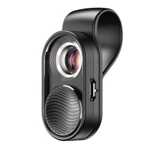 APEXEL φακός μικροσκόπιο APL-MS001 για smartphone κάμερα, 100x zoom, LED