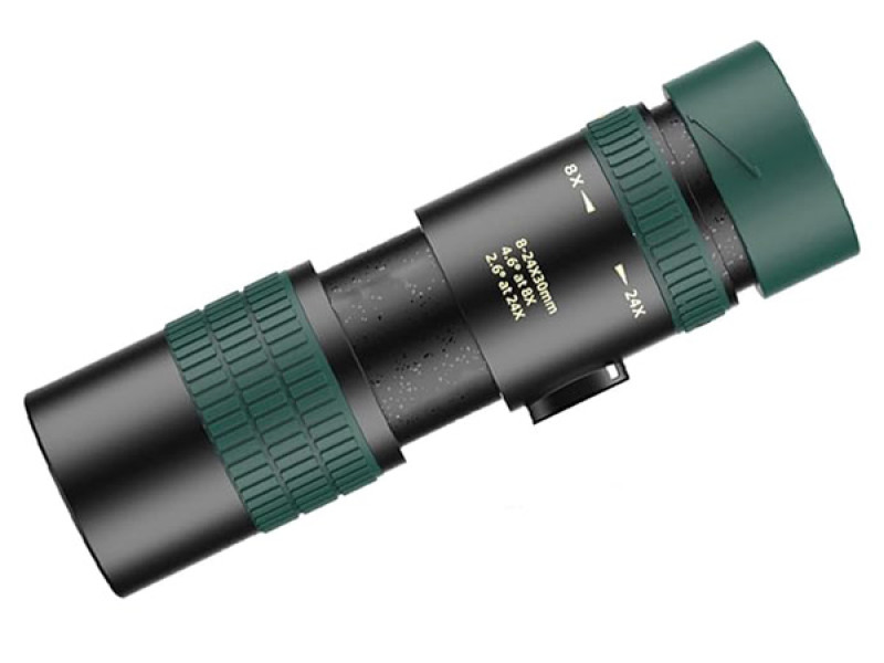 APEXEL μονοκυάλι APS-8-24X30, 8x-24x zoom, Φ 30mm, μαύρο