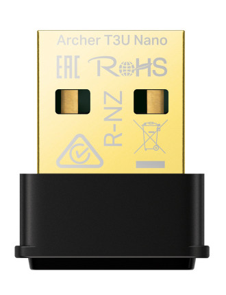 TP-LINK ασύρματος USB αντάπτορας δικτύου Archer T3U Nano, 1300Mbps, V.1 TP-LINK ασύρματος USB αντάπτορας δικτύου Archer T3U Nano, 1300Mbps, V.1