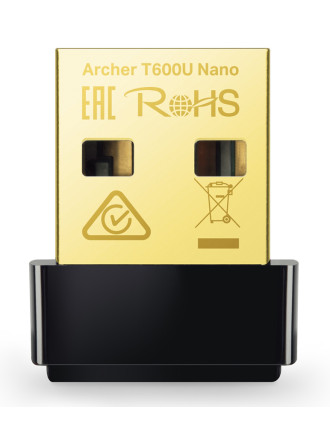 TP-LINK ασύρματος USB αντάπτορας δικτύου Archer T600U Nano, 600Mbps, V.1