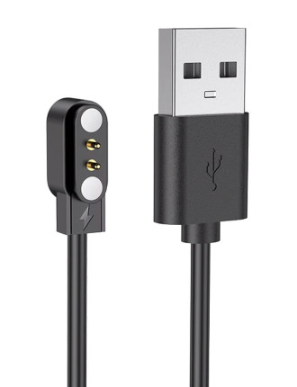 ZEBLAZE USB καλώδιο φόρτισης για smartwatch Ares GPS, μαύρο