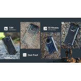 ULEFONE smartphone Armor 22, 6.58", 8/128GB, 6600mAh, IP68/IP69K, μαύρο