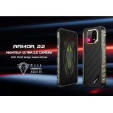ULEFONE smartphone Armor 22, 6.58", 8/128GB, 6600mAh, IP68/IP69K, μαύρο