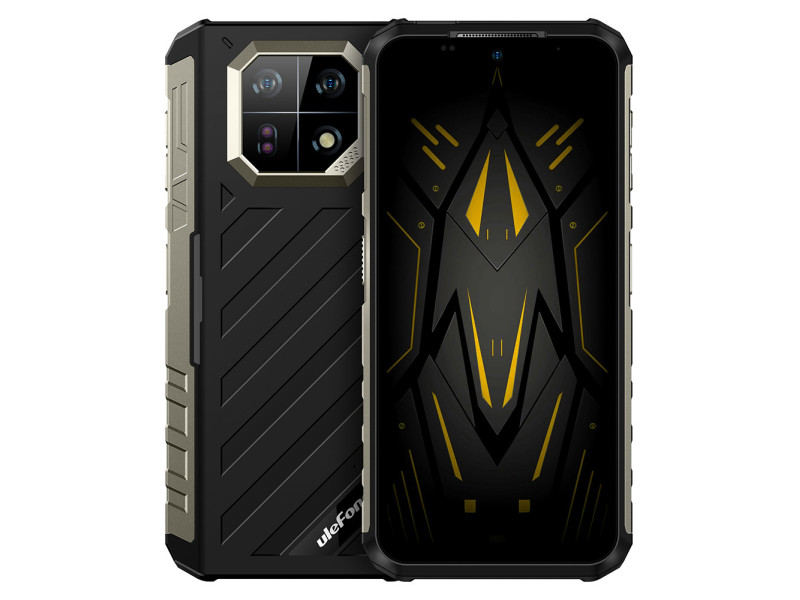 ULEFONE smartphone Armor 22, 6.58", 8/128GB, 6600mAh, IP68/IP69K, μαύρο