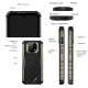 ULEFONE smartphone Armor 22 Pro, 6.58", 8/256GB, 6600mAh, IP68/IP69K/MIL-STD-810H, μαύρο ULEFONE smartphone Armor 22 Pro, 6.58", 8/256GB, 6600mAh, IP68/IP69K/MIL-STD-810H, μαύρο