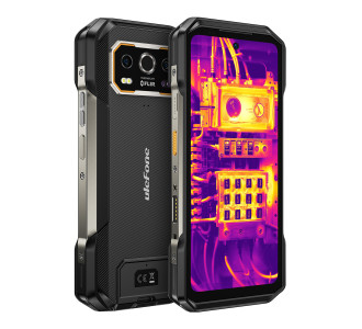 ULEFONE smartphone Armor 27T Pro Plus, 6.78", 12/256GB, 5G, 10600mAh, FLIR 3.5, IP68/IP69K, μαύρο