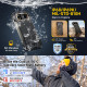 ULEFONE smartphone Armor 27T Pro Plus, 6.78", 12/256GB, 5G, 10600mAh, FLIR 3.5, IP68/IP69K, μαύρο