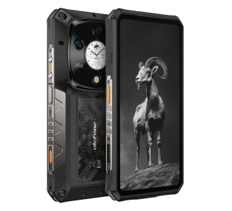 ULEFONE smartphone Armor 28 Pro, 6.67" & 1.04, 16/512GB, 5G, 10600mAh, IP68/IP69K/MIL-STD-810H, μαύρο