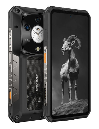 ULEFONE smartphone Armor 28 Pro, 6.67" & 1.04, 16/512GB, 5G, 10600mAh, IP68/IP69K/MIL-STD-810H, μαύρο