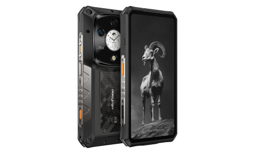 ULEFONE smartphone Armor 28 Pro, 6.67" & 1.04, 16/512GB, 5G, 10600mAh, IP68/IP69K/MIL-STD-810H, μαύρο