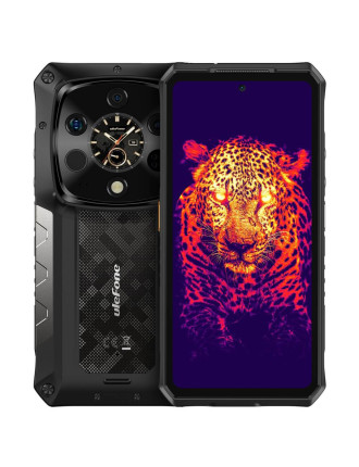 ULEFONE smartphone Armor 28 Ultra Thermal, 6.67" & 1.04, 16/1TB, 5G, 10600mAh, IP68/IP69K, μαύρο