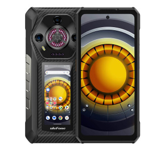 ULEFONE smartphone Armor 30 Pro, 6.95" & 3.4", 16/512GB, 5G, 12800mAh, IP68/IP69K, μαύρο