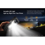 ULEFONE smartphone Armor 34 Pro με βιντεοπροβολέα, 6.95", 5G, 16/512GB, 25500mAh, IP68/IP69K/MIL-STD-810H, μαύρο
