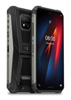 ULEFONE smartphone Armor 8, 6.1", 4/64GB, 5580mAh, IP68/IP69K, μαύρο