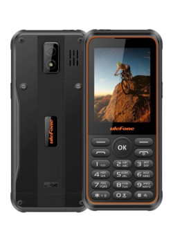 ULEFONE κινητό τηλέφωνο Armor Mini 3, IP68, 2.8", dual SIM, μαύρο