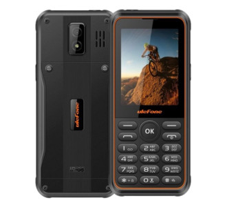 ULEFONE κινητό τηλέφωνο Armor Mini 3, IP68, 2.8", dual SIM, μαύρο