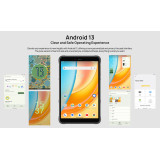 ULEFONE tablet Armor Pad Pro, 8", 8/256GB, 4G, 7650mAh, IP68/IP69K, μαύρο