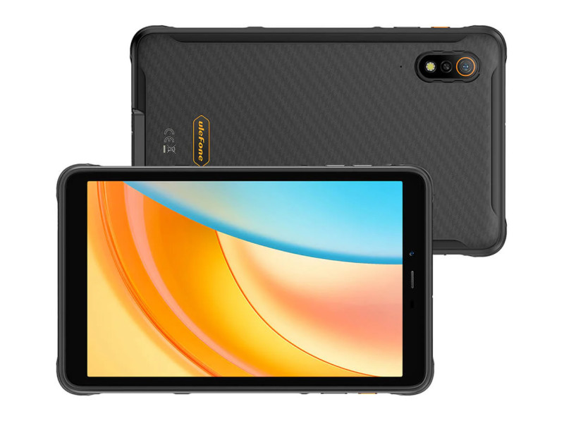 ULEFONE tablet Armor Pad Pro, 8", 8/256GB, 4G, 7650mAh, IP68/IP69K, μαύρο