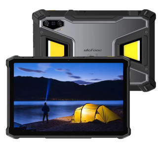 ULEFONE tablet Armor Pad 5 Pro, 11", 12GB/512GB, 24200mAh, IP68/IP69K/MIL-STD-810H, 5G, μαύρο