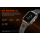 ULEFONE smartwatch Armor Watch Ultra, 2x λουράκια, heart rate, 1.93" AMOLED, GPS, MIL-STD-810H, μαύρο ULEFONE smartwatch Armor Watch Ultra, 2x λουράκια, heart rate, 1.93" AMOLED, GPS, MIL-STD-810H, μαύρο