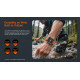 ULEFONE smartwatch Armor Watch Ultra, 2x λουράκια, heart rate, 1.93" AMOLED, GPS, MIL-STD-810H, μαύρο ULEFONE smartwatch Armor Watch Ultra, 2x λουράκια, heart rate, 1.93" AMOLED, GPS, MIL-STD-810H, μαύρο