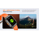 ULEFONE smartwatch Armor Watch Ultra, 2x λουράκια, heart rate, 1.93" AMOLED, GPS, MIL-STD-810H, μαύρο ULEFONE smartwatch Armor Watch Ultra, 2x λουράκια, heart rate, 1.93" AMOLED, GPS, MIL-STD-810H, μαύρο