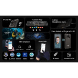 ULEFONE smartphone Armor X16, 6.56", 6/128GB, 10360mAh, IP68/IP69K/MIL-STD-810H, μαύρο