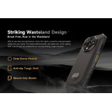 ULEFONE smartphone Armor X16, 6.56", 6/128GB, 10360mAh, IP68/IP69K/MIL-STD-810H, μαύρο