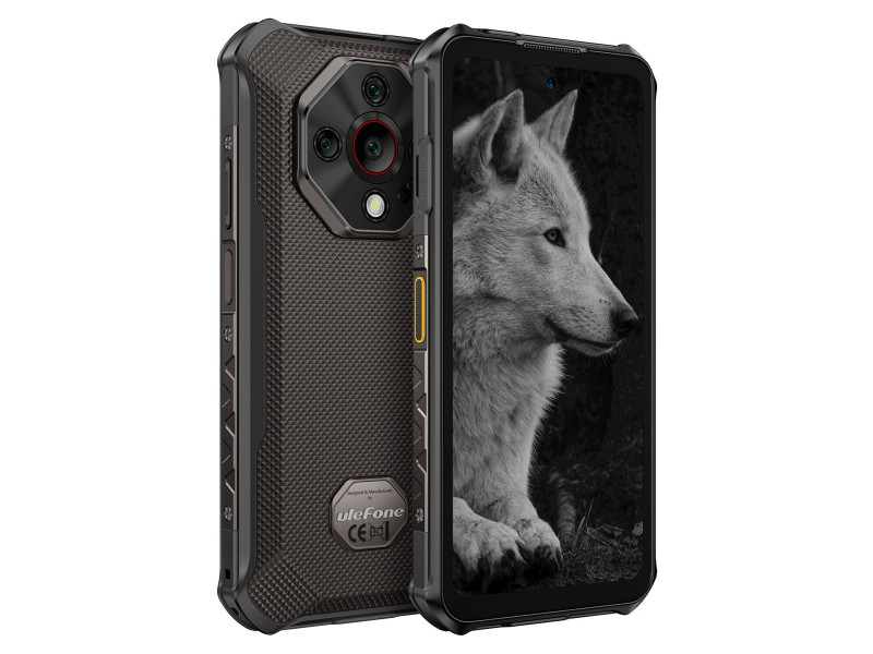 ULEFONE smartphone Armor X16 Pro, 6.56", 8/256GB, 5G, 10360mAh, IP68/IP69K/MIL-STD-810H, μαύρο