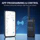 ALERVITES ασύρματος πομποδέκτης AT2, 2W, UHF 400-480MHz, Bluetooth, γκρι ALERVITES ασύρματος πομποδέκτης AT2, 2W, UHF 400-480MHz, Bluetooth, γκρι