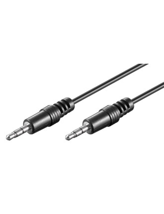 CABLETIME καλώδιο ήχου 3.5mm AV301-11N, AUX, 1m, μαύρο CABLETIME καλώδιο ήχου 3.5mm AV301-11N, AUX, 1m, μαύρο