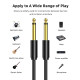 CABLETIME καλώδιο ήχου 6.35mm AV323-11G, 15m, μαύρο