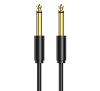 CABLETIME καλώδιο ήχου 6.35mm AV323-11G, 15m, μαύρο
