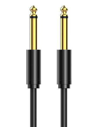 CABLETIME καλώδιο ήχου 6.35mm AV323-11G, 15m, μαύρο