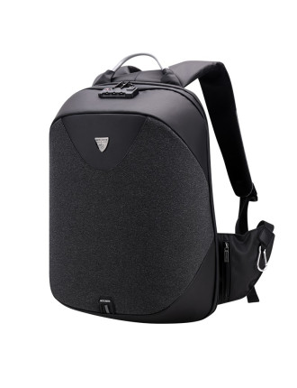 ARCTIC HUNTER τσάντα πλάτης B00208 με θήκη laptop 15.6", λουκέτο TSA, 24L, μαύρη ARCTIC HUNTER τσάντα πλάτης B00208 με θήκη laptop 15.6", λουκέτο TSA, 24L, μαύρη