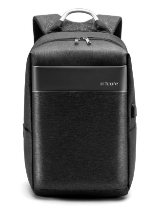 ARCTIC HUNTER τσάντα πλάτης B00218 με θήκη laptop 15.6", USB, 24L, μαύρη ARCTIC HUNTER τσάντα πλάτης B00218 με θήκη laptop 15.6", USB, 24L, μαύρη