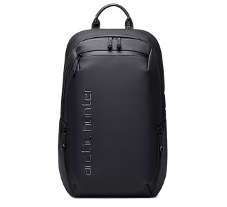 ARCTIC HUNTER τσάντα πλάτης B00423 με θήκη laptop 15.6, USB, 21L, μαύρη