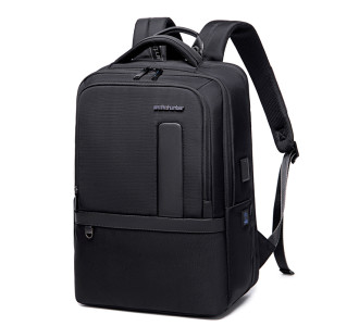 ARCTIC HUNTER τσάντα πλάτης B00490 με θήκη laptop 15.6", 27L, USB, μαύρη