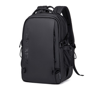 ARCTIC HUNTER τσάντα πλάτης B00530 με θήκη laptop 15.6", 24L, μαύρη