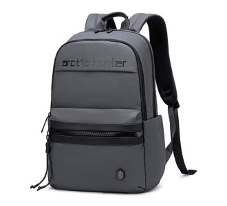 ARCTIC HUNTER τσάντα πλάτης B00536 με θήκη laptop 15.6", 21L, γκρι