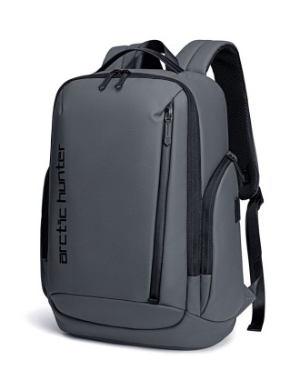 ARCTIC HUNTER τσάντα πλάτης B00554 με θήκη laptop 15.6", 20L, USB, γκρι ARCTIC HUNTER τσάντα πλάτης B00554 με θήκη laptop 15.6", 20L, USB, γκρι